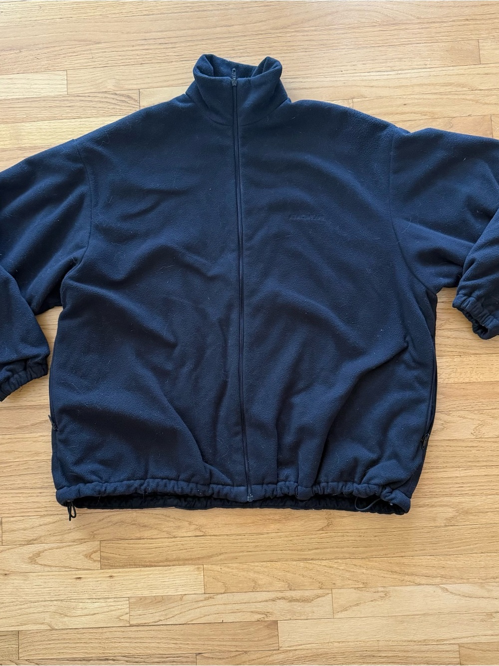 Balenciaga Fleece Funnel Neck